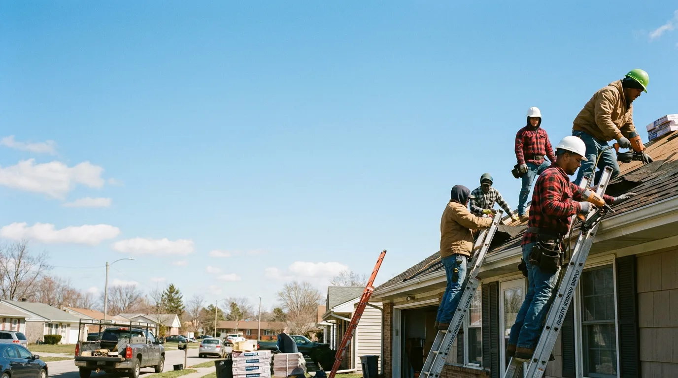 Roofing in Mesopotamia, OH near me
